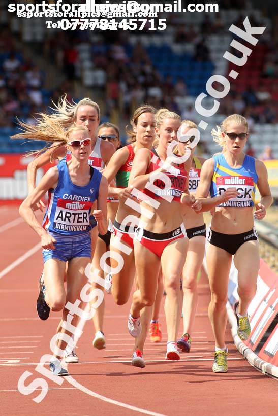 Womens 5000 metres, Muller British Championships, Alexander Stadium, Birmingham. Photo: David T. Hewitson/Sports for All Pics